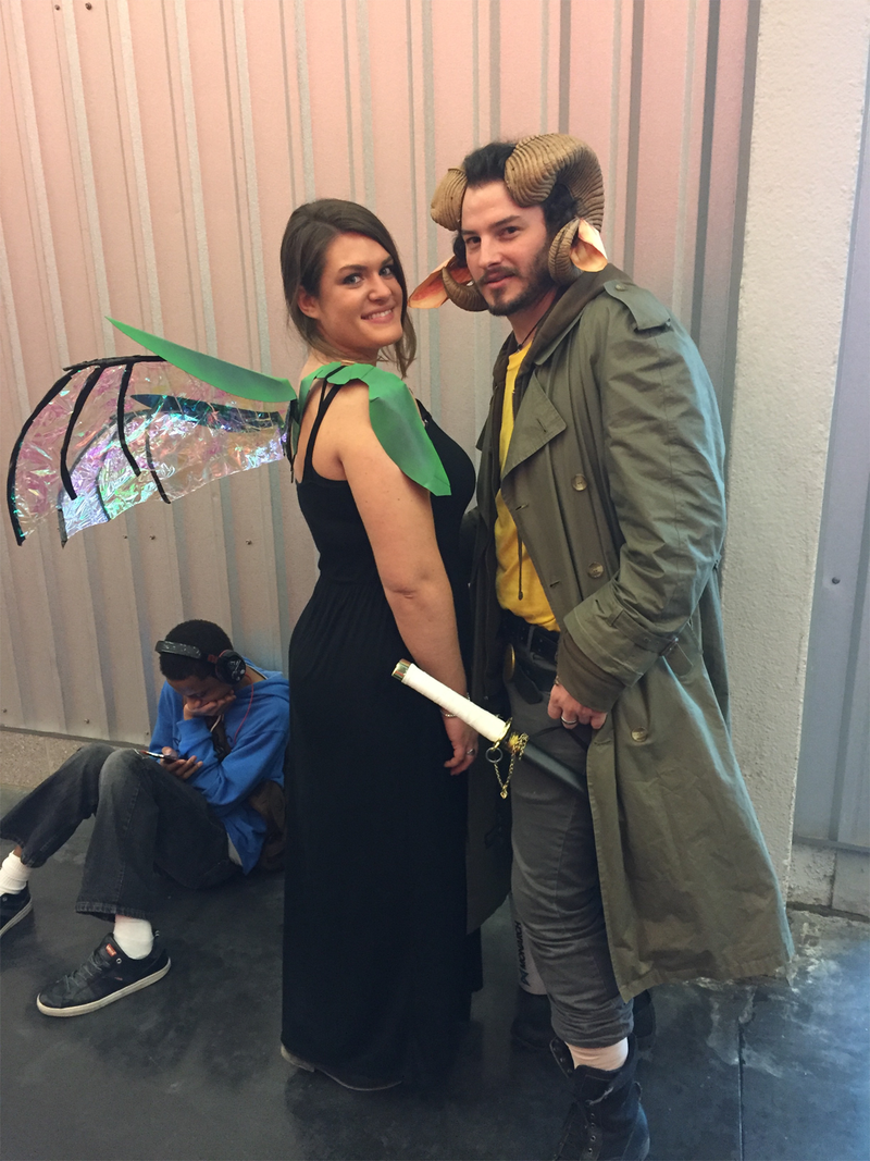 Marko and Alana from Saga.
